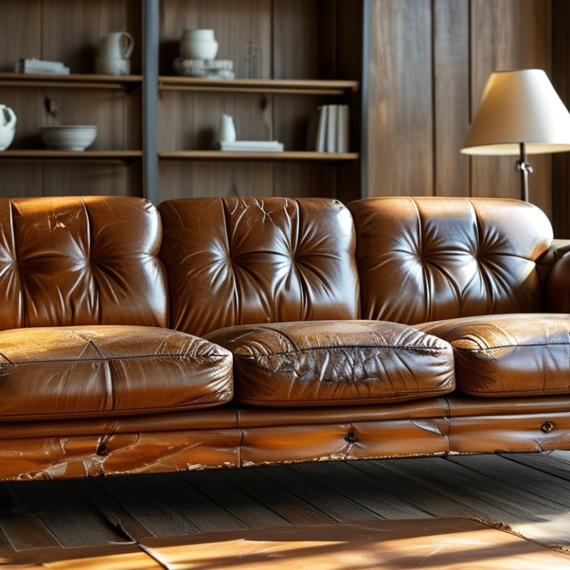 ¿Cómo prevenir que los muebles de cuero se agrieten?