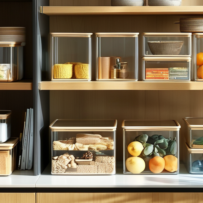 Why Choose Square Glass Storage Containers for Home Organization?