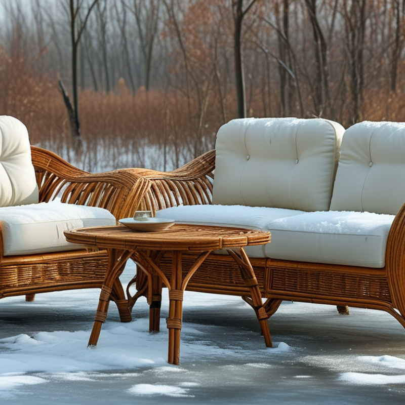 Can I Leave Wicker Furniture Outside During Winter?