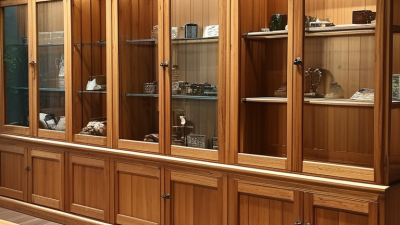 How to Choose the Best Wooden Display Cabinets for Your Needs?