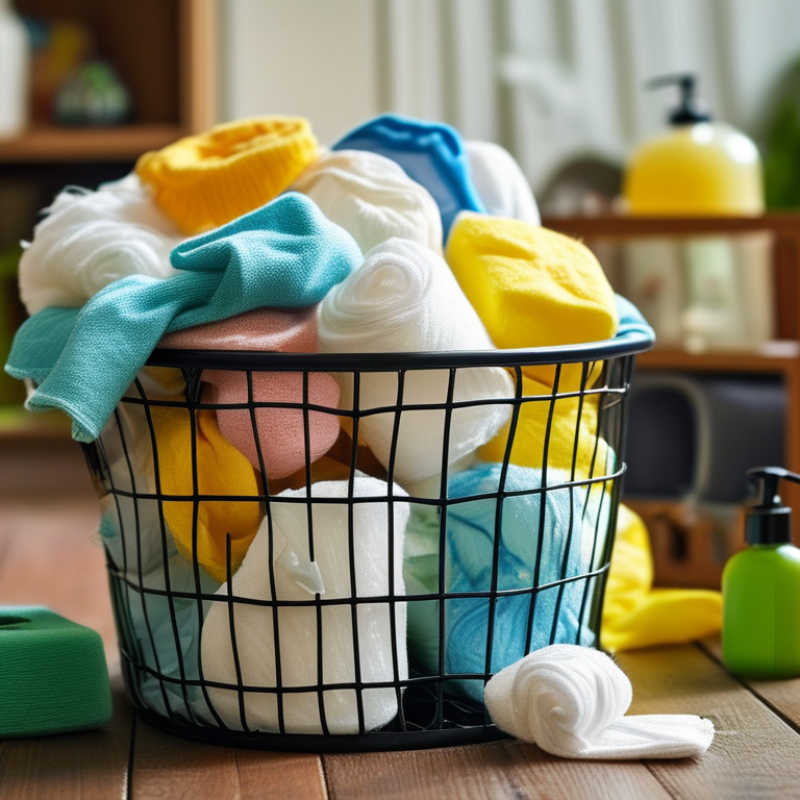 ¿Cómo deshacerse de los pañales sucios en casa de manera segura?