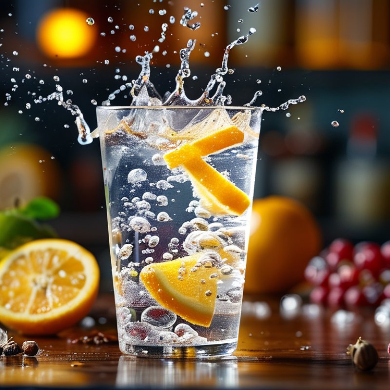 ¿Por qué es importante la solubilidad del agua en la producción de bebidas?