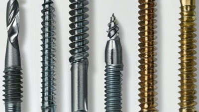 How to Choose the Best Self Drilling Drywall Screw for Projects?