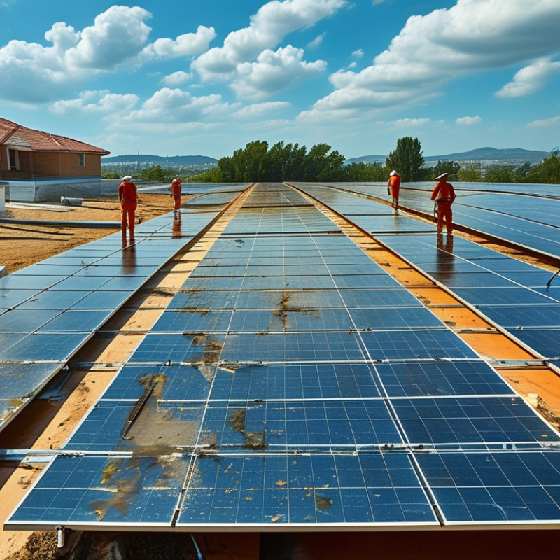 How to Effectively Clean Solar Panels on Your Roof?