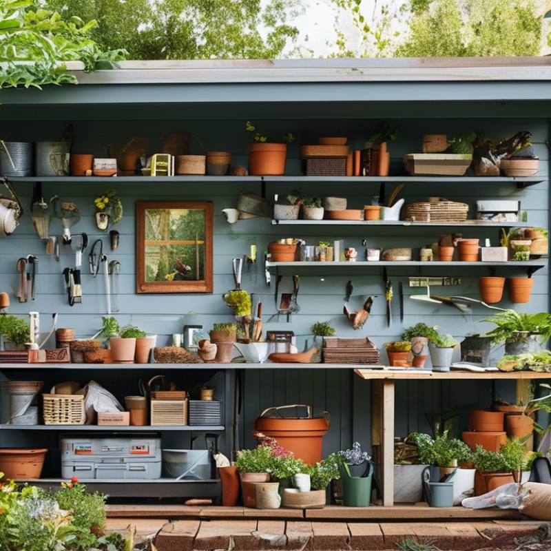 Top 10 Tips to Organize a Small Garden Shed Efficiently?