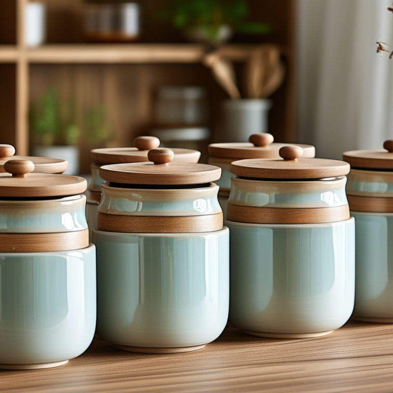 How to Choose the Perfect Ceramic Jar With Wood Lid?