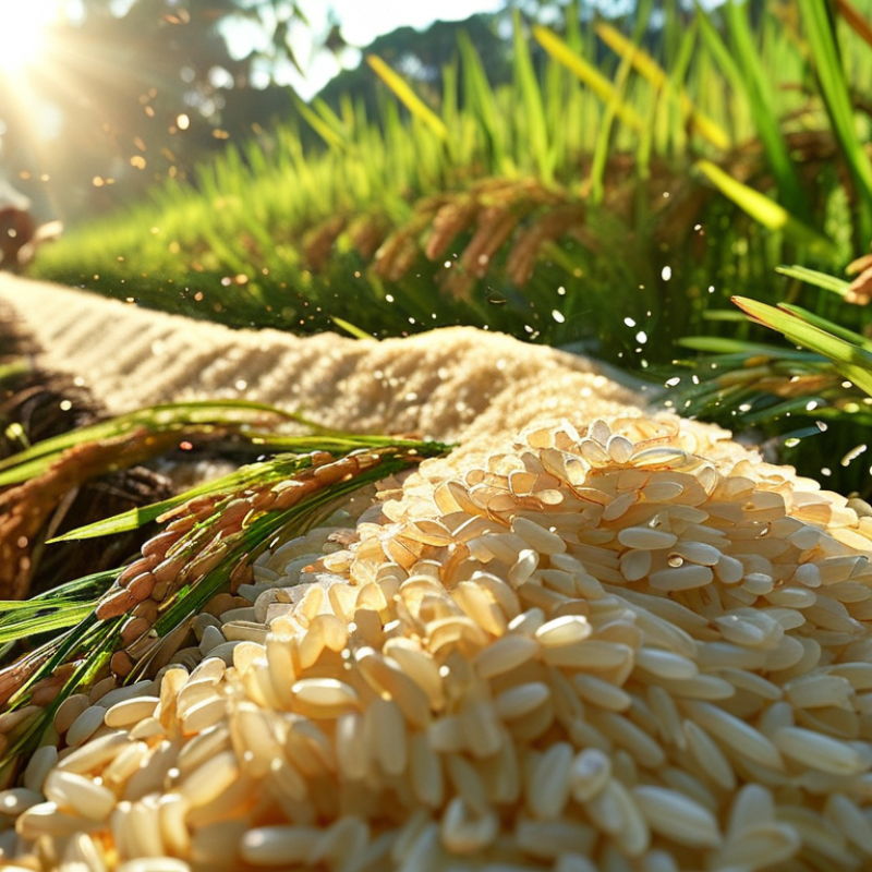 ¿Cómo se procesa el arroz desde el arrozal hasta el producto final?