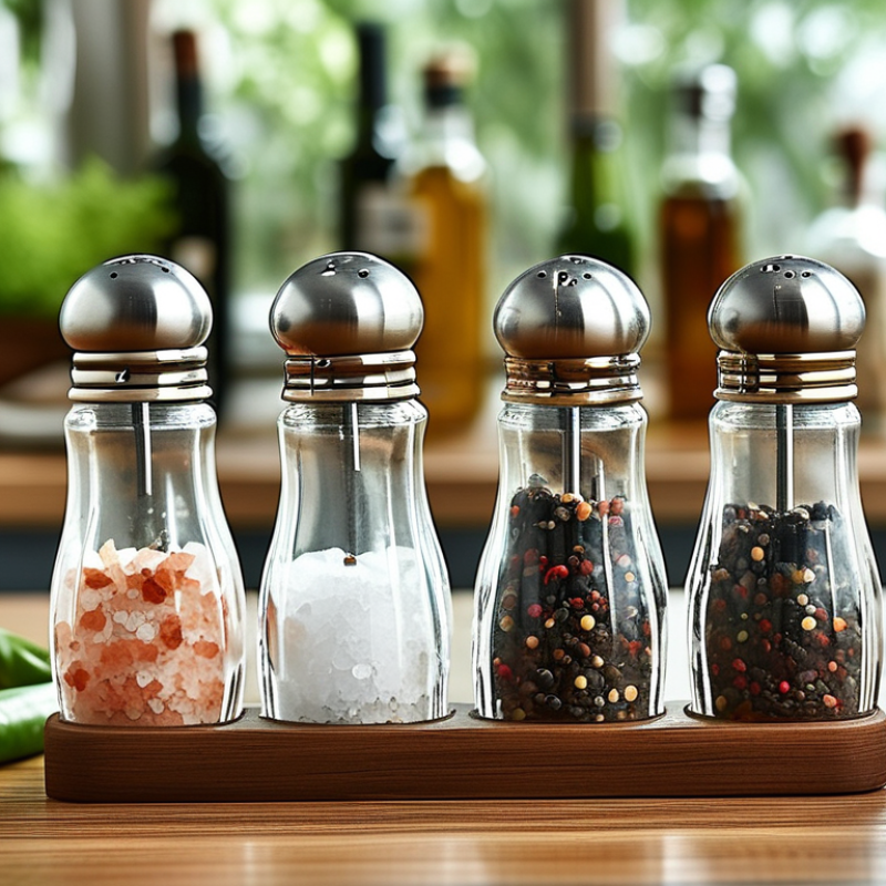 Top 10 Glass Salt And Pepper Shakers for Your Kitchen Needs?