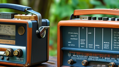 What is a Portable Radio and How to Choose One?