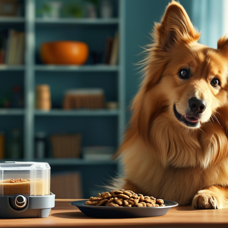 How can automatic feeders enhance pet health?