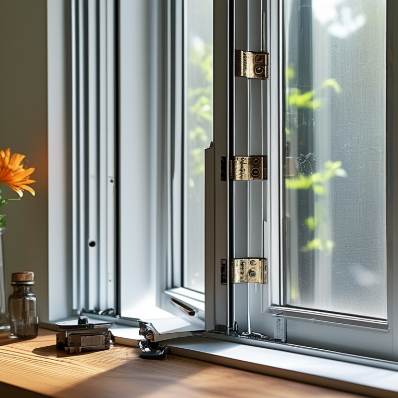 ¿Cómo ajustar bisagras en ventanas de aluminio plegables?