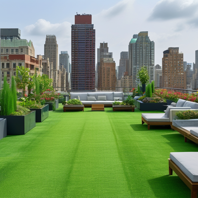 How to Choose Rooftop Artificial Grass for Your Space?