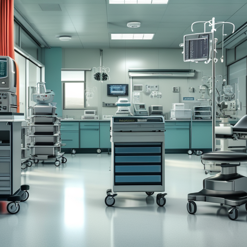 Como o equipamento médico se mantém limpo?