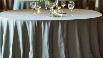 How to Choose the Right Tablecloth Size for Your Event?
