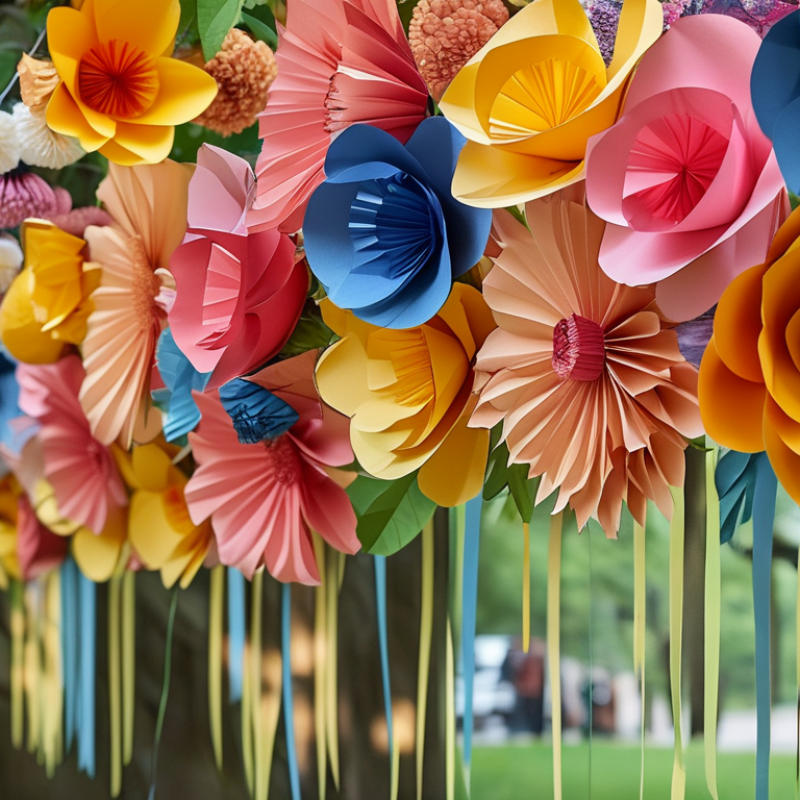 Top 10 Reasons to Use Paper Flowers for Outdoor Events?
