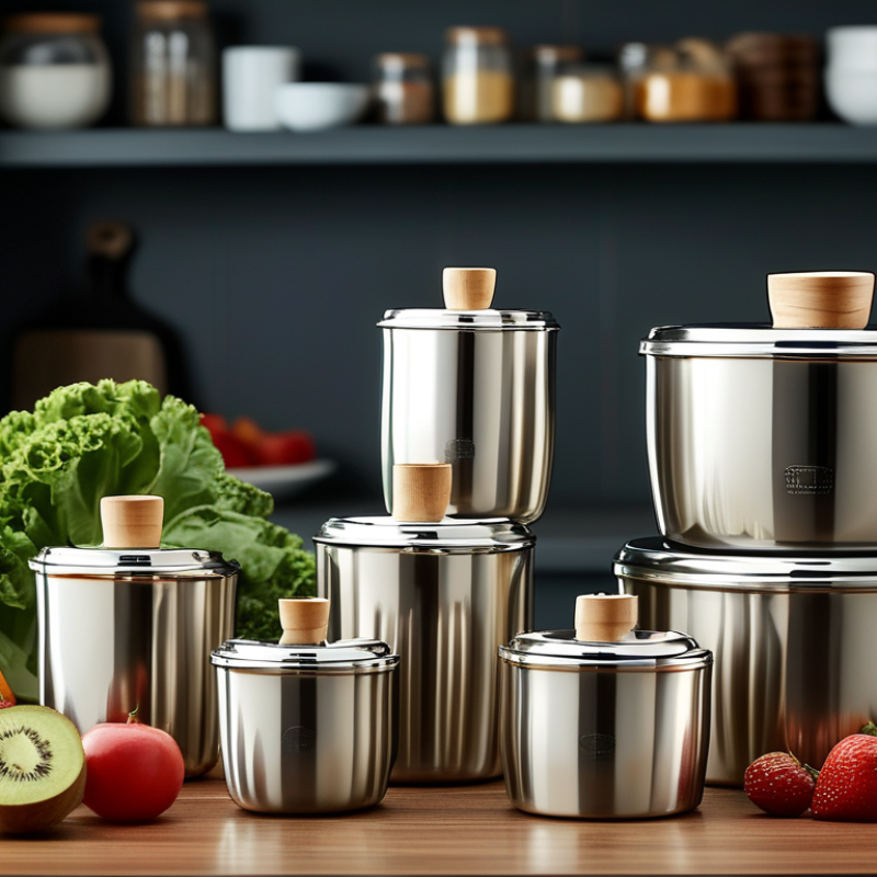 Top 10 Stainless Steel Food Containers for Your Kitchen Needs?