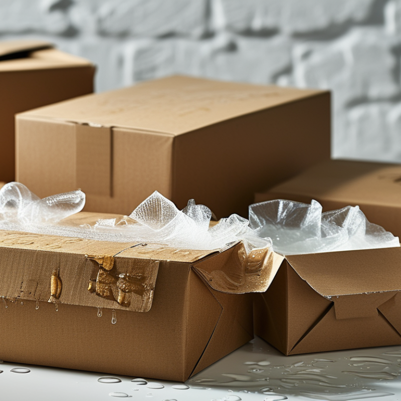 Como evitar vazamentos em caixas de papel para alimentos?