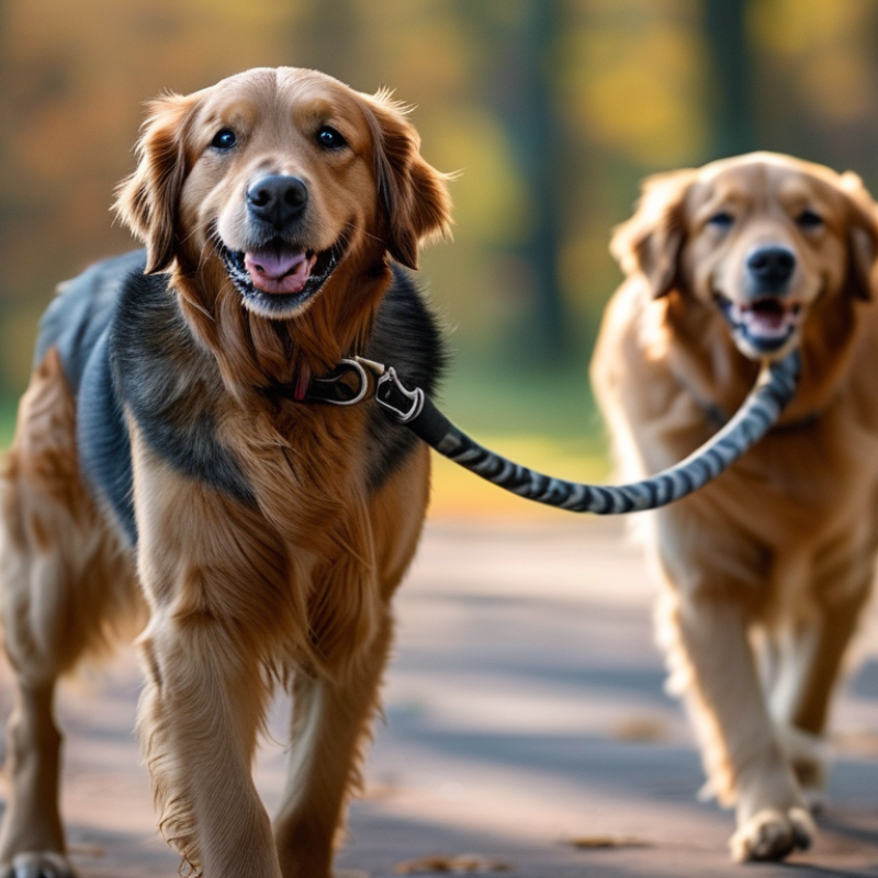 ¿Por qué mi perro muere la correa durante los paseos?