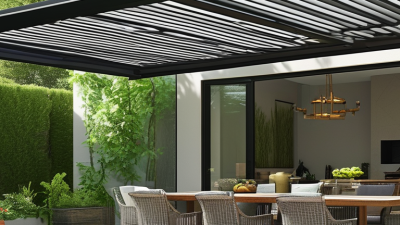 What is a Retractable Louvre Pergola and How to Choose One?