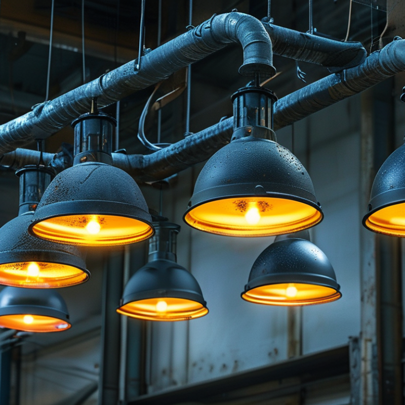 ¿Las 10 diferencias entre la iluminación industrial y la regular?
