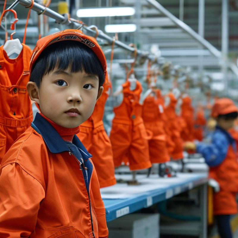 ¿Cómo funciona la fabricación de ropa infantil en China?