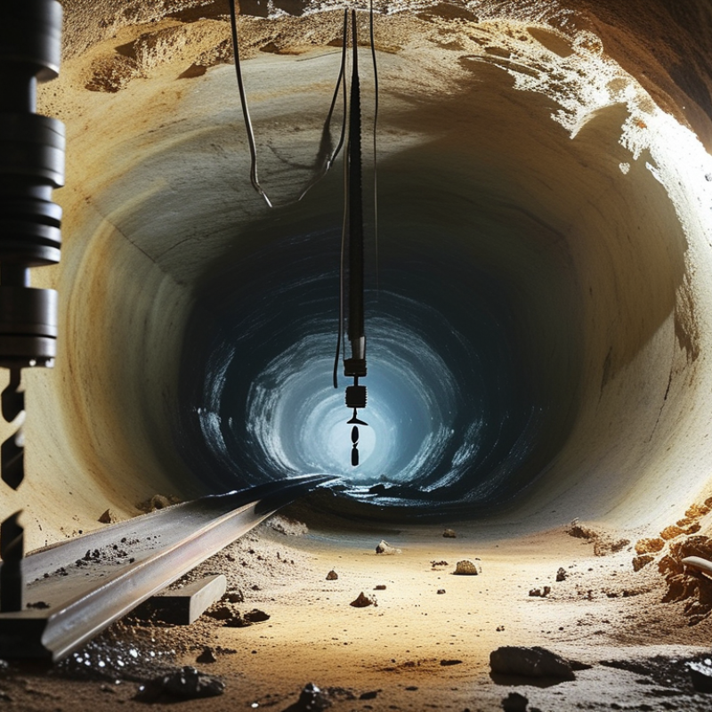 How to Clear a Stuck Drill Rod in Underground Tunneling?
