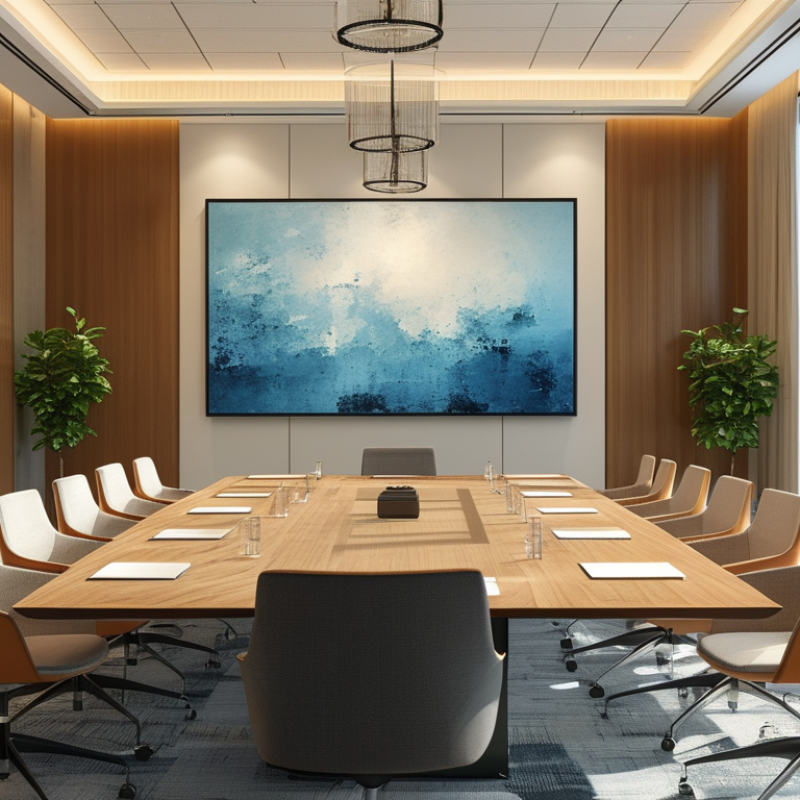 How to Measure Your Room for a Large Conference Table?