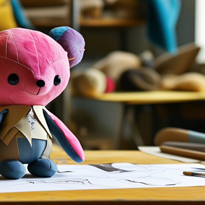 ¿Cómo se fabrican los peluches desde el diseño hasta la producción?