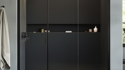 Top Matte Black Sliding Shower Doors for Modern Bathrooms?