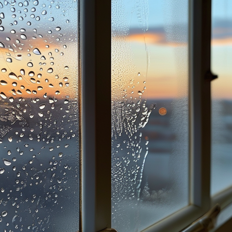 Why is there condensation inside my double glazing?