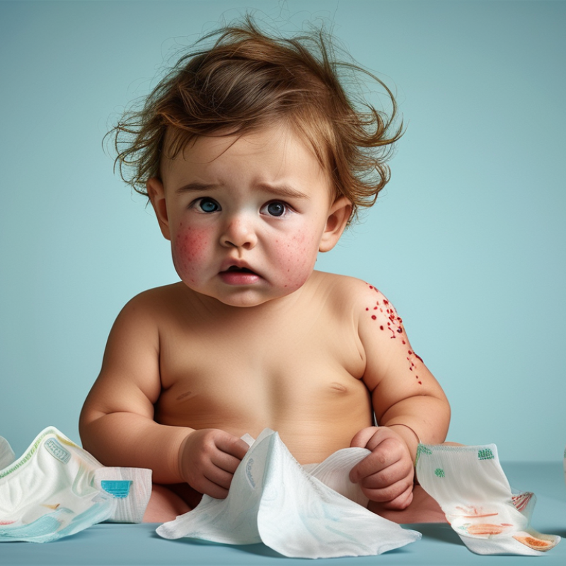 Rash en bebes por pantalones desechables ¿por qué ocurre?
