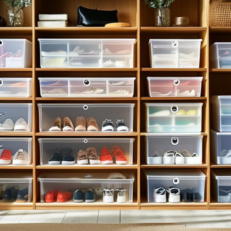 How to Choose the Best Plastic Shoe Box Bins for Storage?