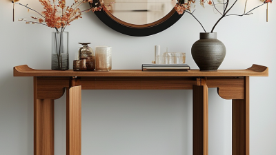 China Top Entryway Table Designs for Global Buyers?