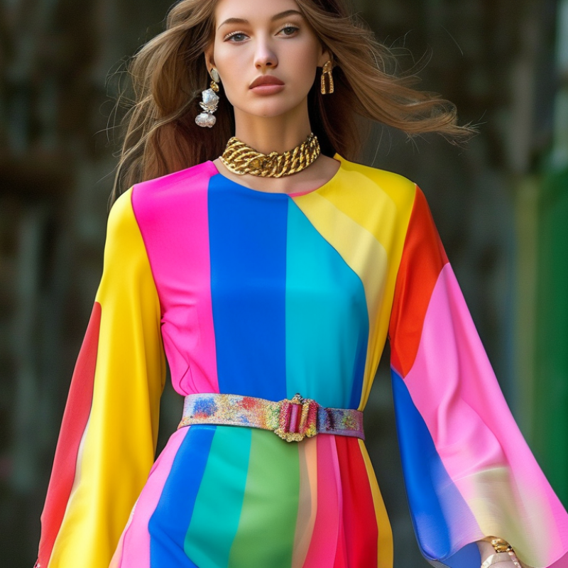 What are the Best Color Block Stripe Dress Trends for 2026?