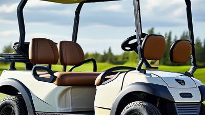 How to Choose the Best Electric Golf Cart for Your Needs?