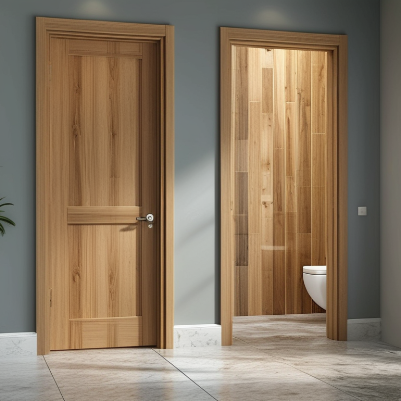 How to Determine if WPC Doors are 100% Waterproof for Bathrooms?