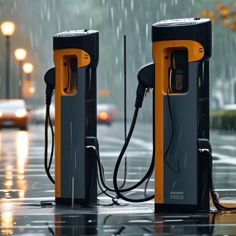 Can I Safely Use a Portable EV Charger in Rainy Weather?
