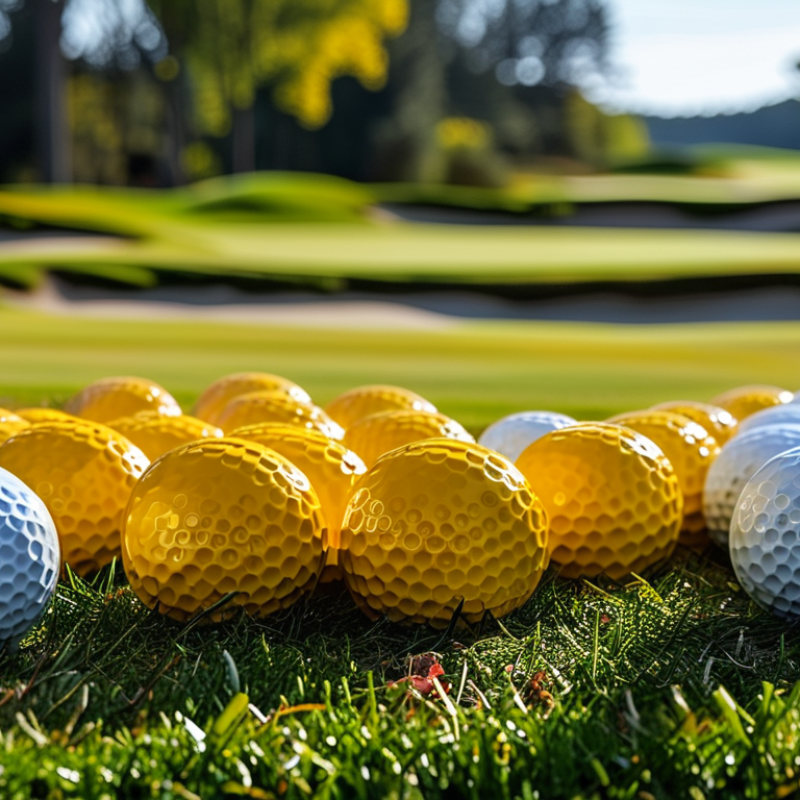 What are the Benefits of Using Yellow Golf Balls?