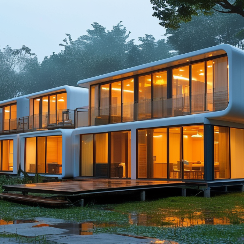 Casas modulares podem resistir a furacões na China?