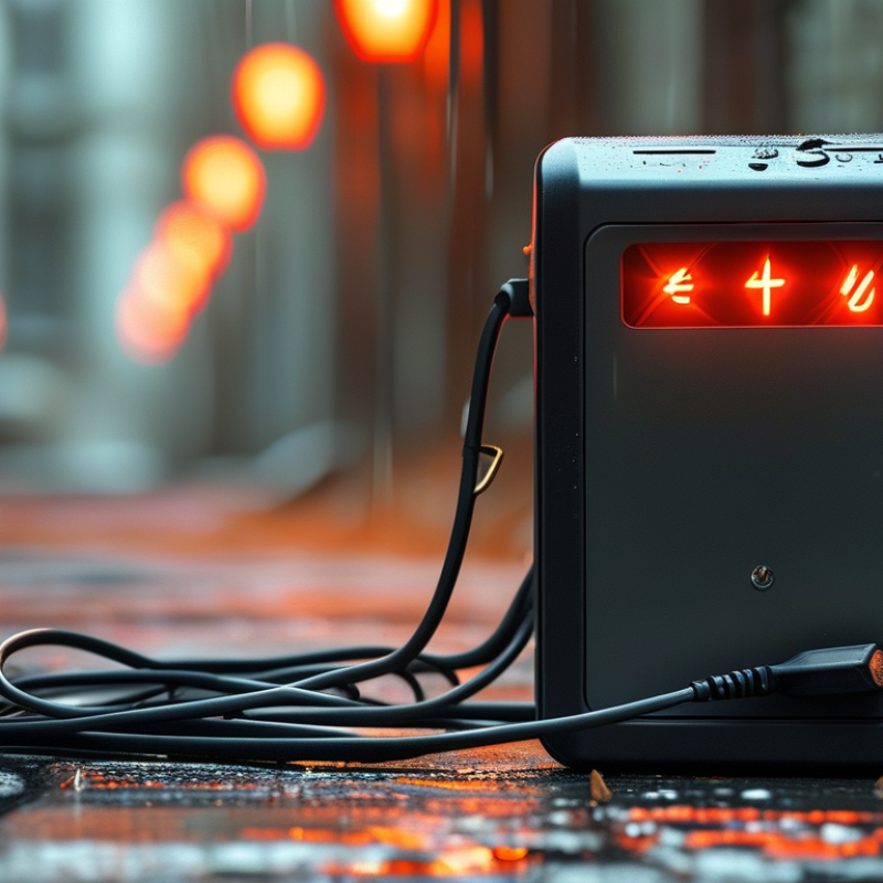 How to Fix a Red Light on My Portable EV Charger?