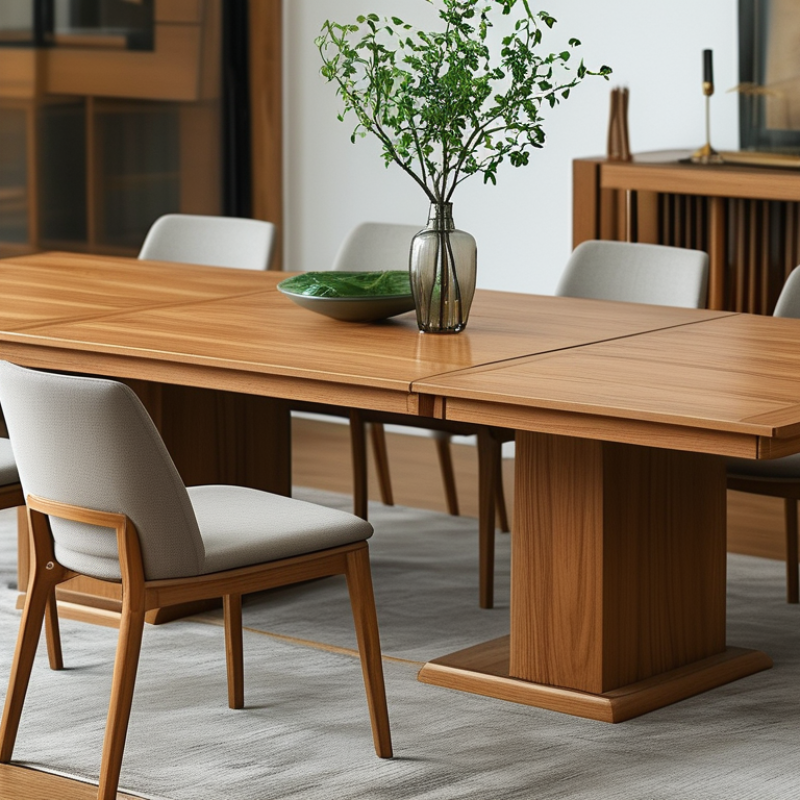 ¿Cómo extender una mesa de comedor extensible sin problemas?