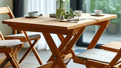 How to Choose the Best Wood Folding Table and Chair Set?