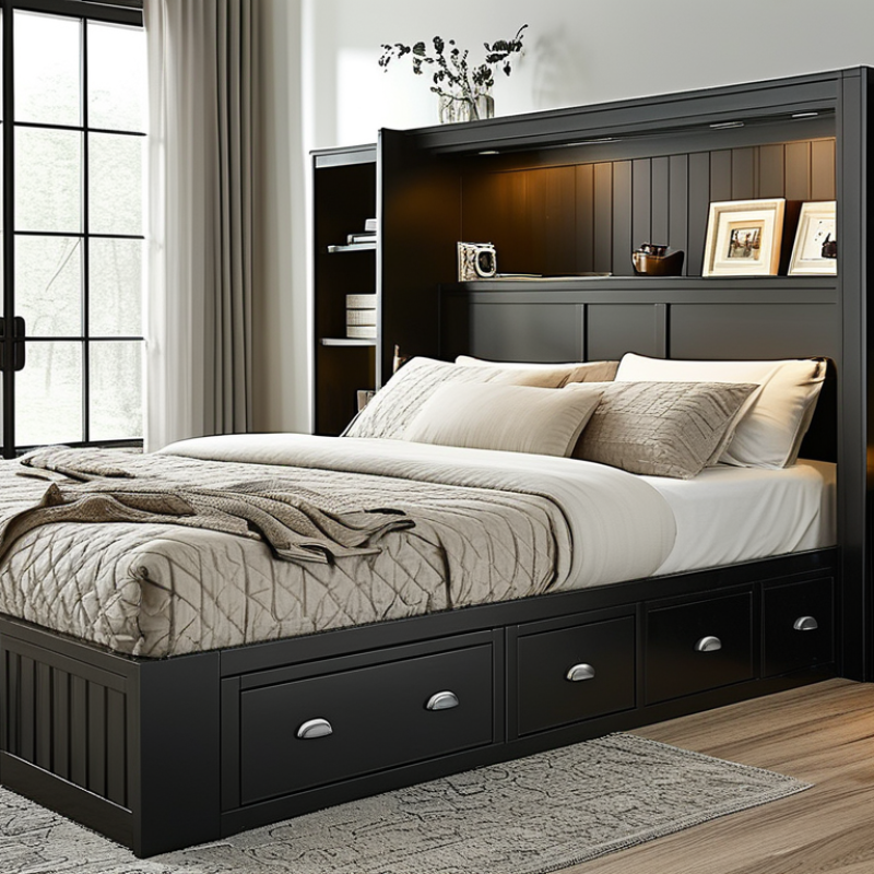 2026 How to Choose a Bed Frame with Built-in Storage Benefits?