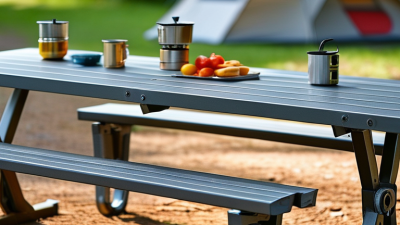 How to Choose the Best Aluminium Camp Table for Your Needs?