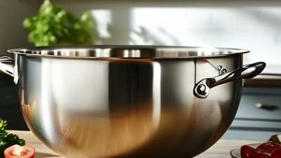 Why Choose a Large Stainless Steel Bowl for Your Kitchen Needs?