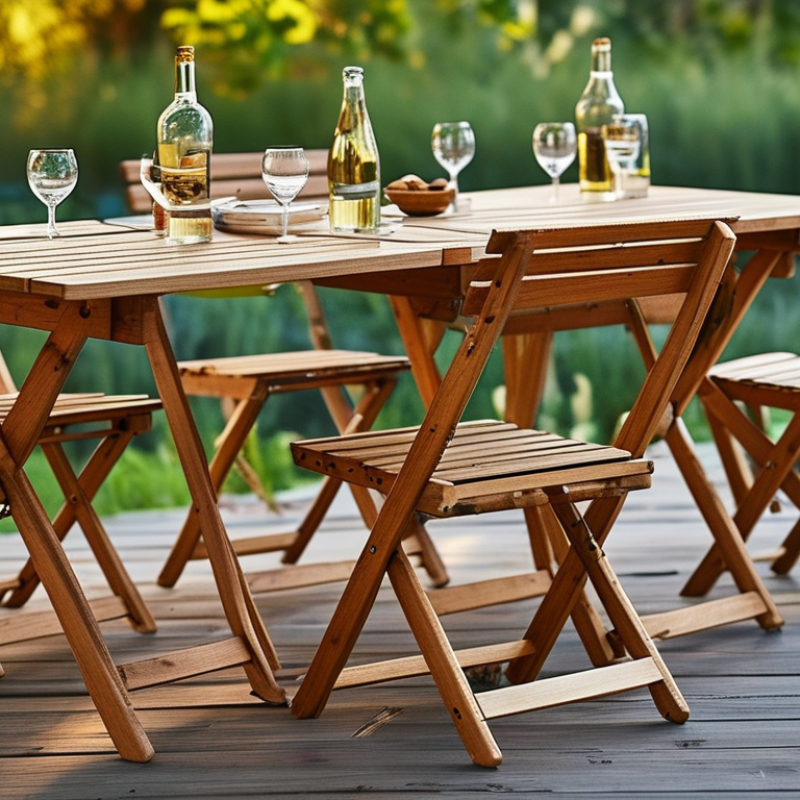 Best Wood Folding Table and Chair for Outdoor Events?