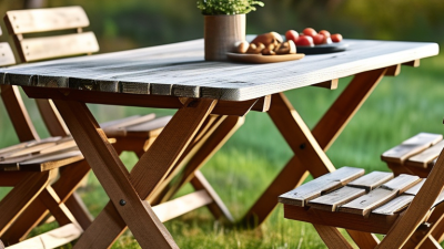 Why Choose Wood Folding Table and Chair for Your Outdoor Needs?