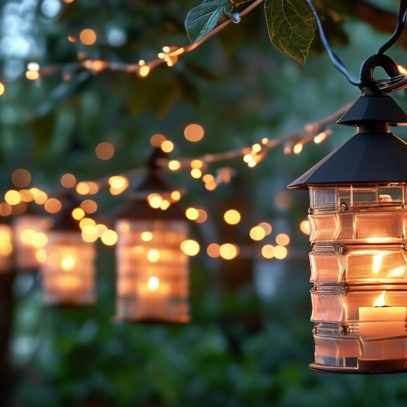 How to Keep Outdoor String Lights Secure Against Wind?