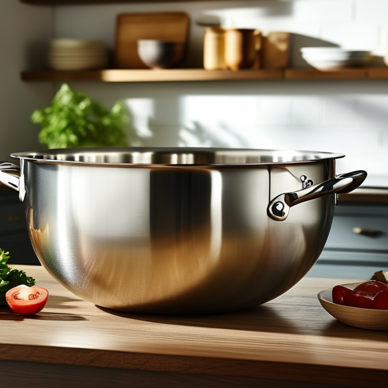 Why Choose a Large Stainless Steel Bowl for Your Kitchen Needs?