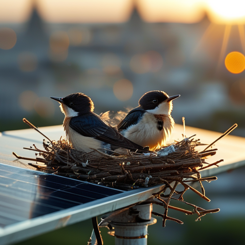 How Does Bird Nesting Influence Solar Street Light Efficiency?